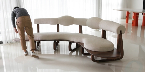 Sea worm Bench 006 cover sayargaribeh 2020 private commission wide